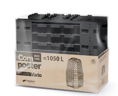 Садовый компостер Prosperplast Evogreen Vario 1050 л Черный IKEV1050C-S411 фото