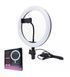 Світлодіодна кільцева LED лампа діаметр 26 см Ring Fill Light ZD666 4459 фото 1