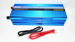 Перетворювач напруги інвертор Powerone 12 - 220V 1500W - чиста синусоїда 2388 фото