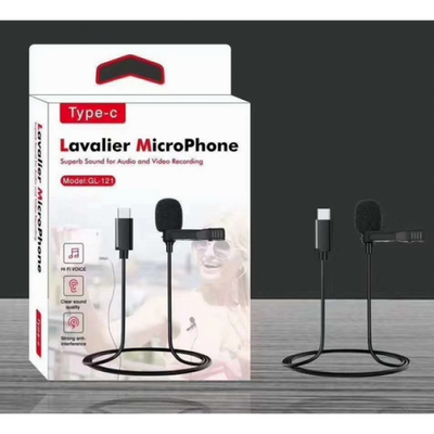 Микрофон петличка для смартфона lavalier GL-121 Type-C 4641 фото
