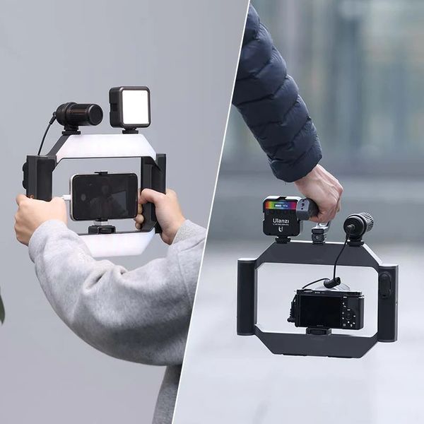 Риг для телефона камери з підсвіткою Ulanzi U-Rig Light 3920 фото