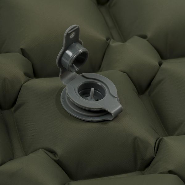 Надувной коврик Highlander Nap-Pak Inflatable Sleeping Mat PrimaLoft 5 cm Olive (AIR072-OG) 930481 фото