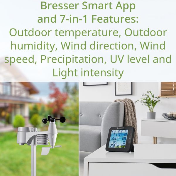 Метеостанція Bresser Smart Home 7-in-1 Weather Center ClimateConnect (7003600CM3000) 930155 фото