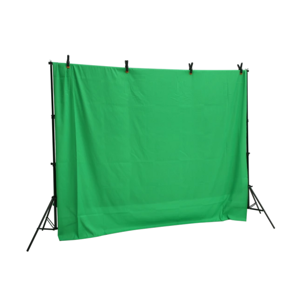 Фотофон коттоновый хромакей зеленый 280 см ×200 см 4544 фото