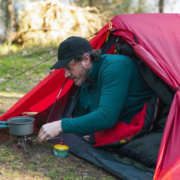 Надувной коврик Highlander Nap-Pak Inflatable Sleeping Mat PrimaLoft 5 cm Olive (AIR072-OG) 930481 фото