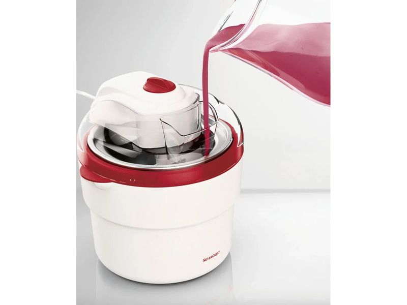 Мороженица, аппарат для приготовления мороженого Silver Crest SECM 12 C7 red Германия 6096 фото