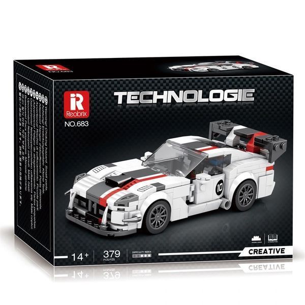 Конструктор Dodge Viper машина 379 деталей Reobrix Technologie 683 5212 фото