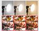 Комплект студийного LED света Prolight Е27 октобоксы 70 см LED Лампа 85 вт 3200- 5500K Ra95+ с пультом 1331 фото 2