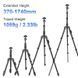 Штатив для смартфона та фото- та відеокамер 174 см Yunteng VCT-180 VCT-180 фото 9