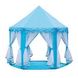 Палатка детская игровая голубая KRUZZEL 6105 js2102 фото 7
