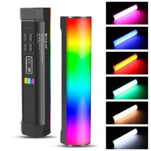 Лампа відеосвітло 17 см RGB циліндрична магнітна Puluz PU4138 PU4138 фото
