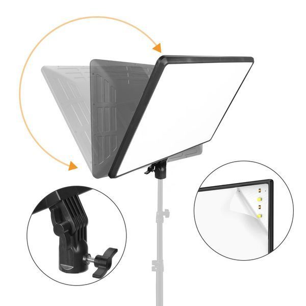 Панель світлодіодна постійне світло 14" 364 LED 46 Вт 3000-6000 К AC Prof A111 4241 фото