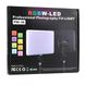 Светодиодная RGB лампа 36х25 см Camera light PM-36 RGBW для фото и видео съемки 1370 фото 8