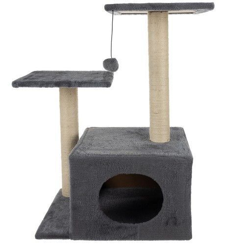 Когтеточка домик 71см серая Purlov 21712 21712 фото
