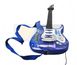 Детская електро гитара с микрофоном и усилителем голубая 1554 9x2294 фото 8