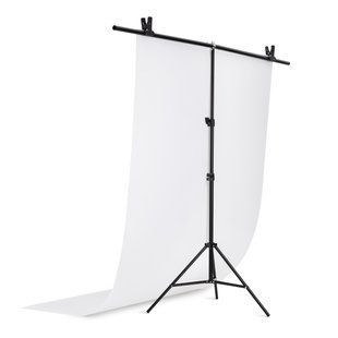 Виниловый&nbsp;ПВХ фон Profi-light 150&times;300 см Белый Матовый 71108 фото