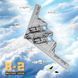 Конструктор Стелс-бомбардировщик B2 на подставке на 1964 детали Reobrix 33038 5608 фото 4