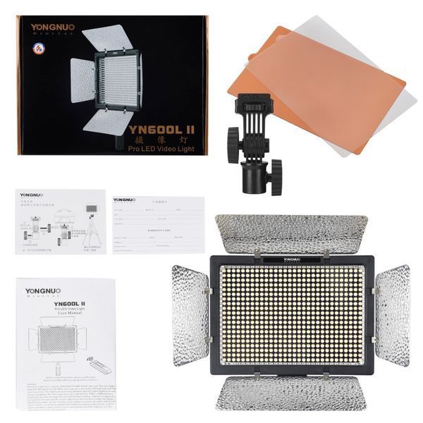 Постійне LED-світло 36 Вт 3200-5500К Yongnuo YN600L II 4085 фото