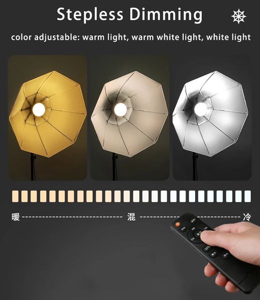 Студійне LED-світло-бокс Proligh 70х70 см LED Лампа 150 Вт з пультом 1337 фото