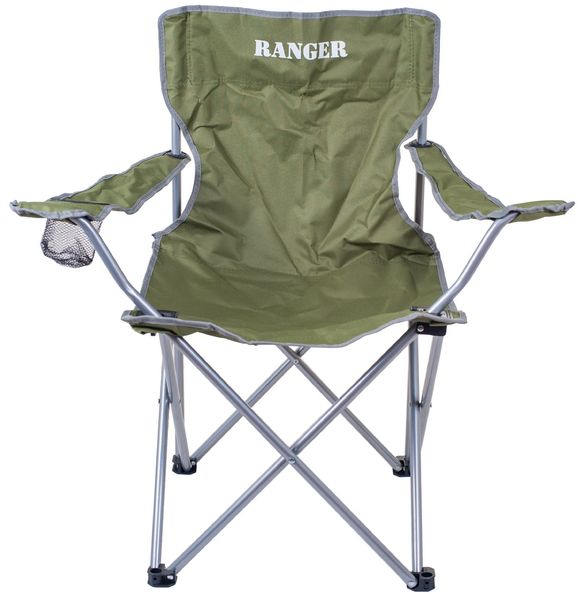 Крісло складне з підсклянником туристичне Ranger SL 620 (Арт. RA 2228) розкладний стілець для риболовлі RA 2228 фото