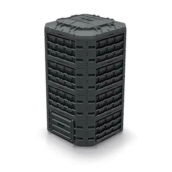 Компостер садовий Prosperplast Compogreen Vario 1250 л Чорний Польща IKL1250C-S411 фото