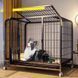 Вольер клетка для домашних животных с колесами и поддоном 125 x 95 x 110 см металлический 31130 фото 1