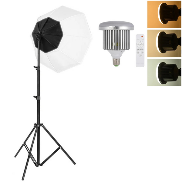 Набор постоянного студийного LED света Proligh 70х70 см LED Лампы 150 Вт с пультом 1338 фото