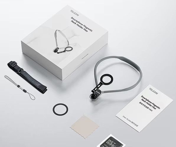 Крепление для телефона на шею грудь 2в1 MagSafe iPhone Telesin MNM-002-B 4851 фото