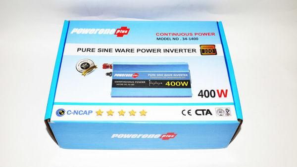Преобразователь напряжения инвертор Powerone 12- 220V 400W - чистая синусоида 2389 фото
