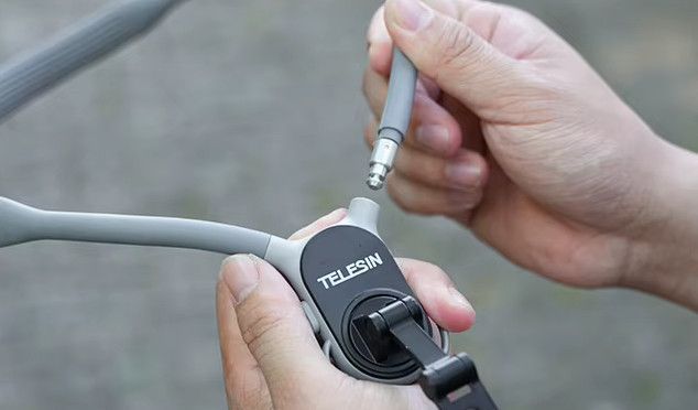 Крепление для телефона на шею грудь 2в1 MagSafe iPhone Telesin MNM-002-B 4851 фото