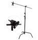 Професійна студійна стійка журавель Profi-light C-stand 330 см Black 71106 фото 2