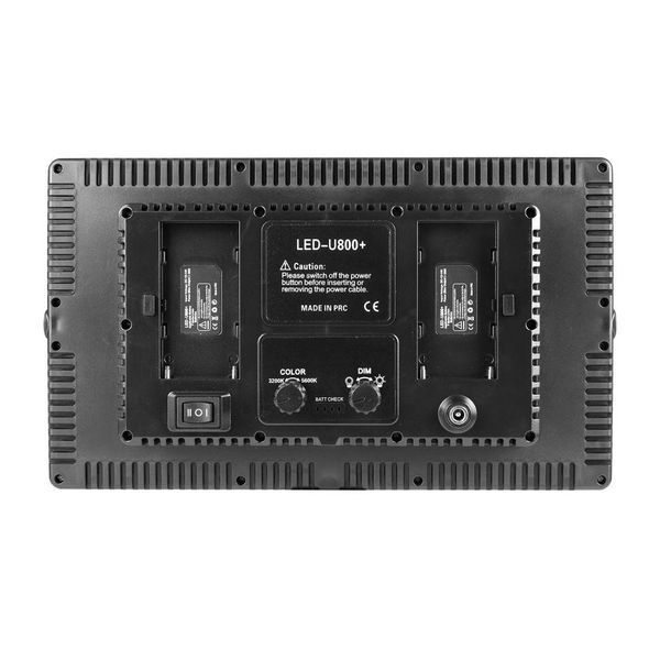 Профессиональная LED лампа видеосвет Varicolor PRO LED U800+ (3200-5600K) с сетевым адаптером 31079 фото