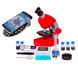 Микроскоп Bresser Junior 40x-640x Red с набором для опытов и адаптером для смартфона (8851300E8G000) 923031 фото 1