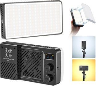 Накамерный свет сверхмощный 40Вт Bi-Color с рассеивателем CRI 96+ 2700-6500К Ulanzi LM-P40Bi 5052 фото