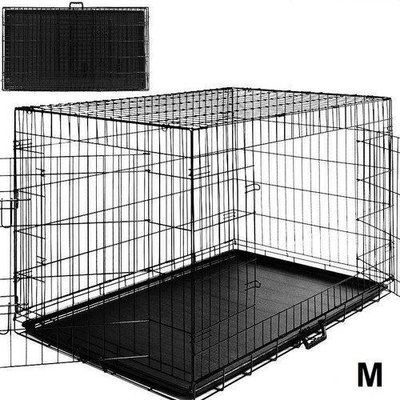 Клітка для собак металева AML M (61х42х49) 1312 фото