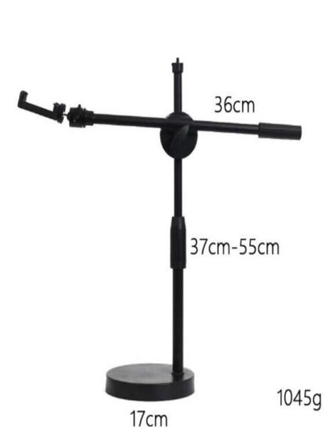 Настільний штатив журавель Profi-light PR-15 з LED світлом 10х15 см з кольоровими фільтрами 71016 фото