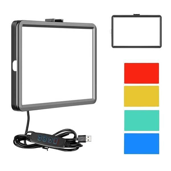 Настільний штатив журавель Profi-light PR-15 з LED світлом 10х15 см з кольоровими фільтрами 71016 фото
