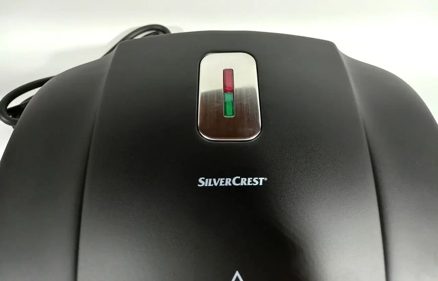 Електричний гриль контактний Silver Crest SKG 1000 B2 black Німеччина 1076 фото
