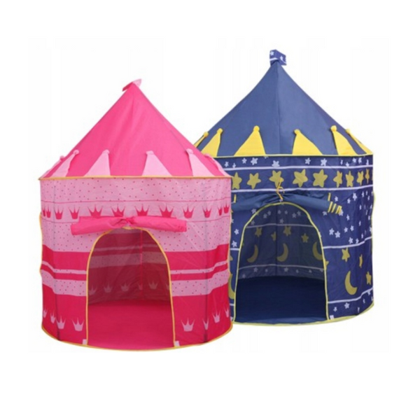 Палатка детская - шатер домик замок розовый 1164 5043 фото