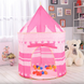 Палатка детская - шатер домик замок розовый 1164 5043 фото 1