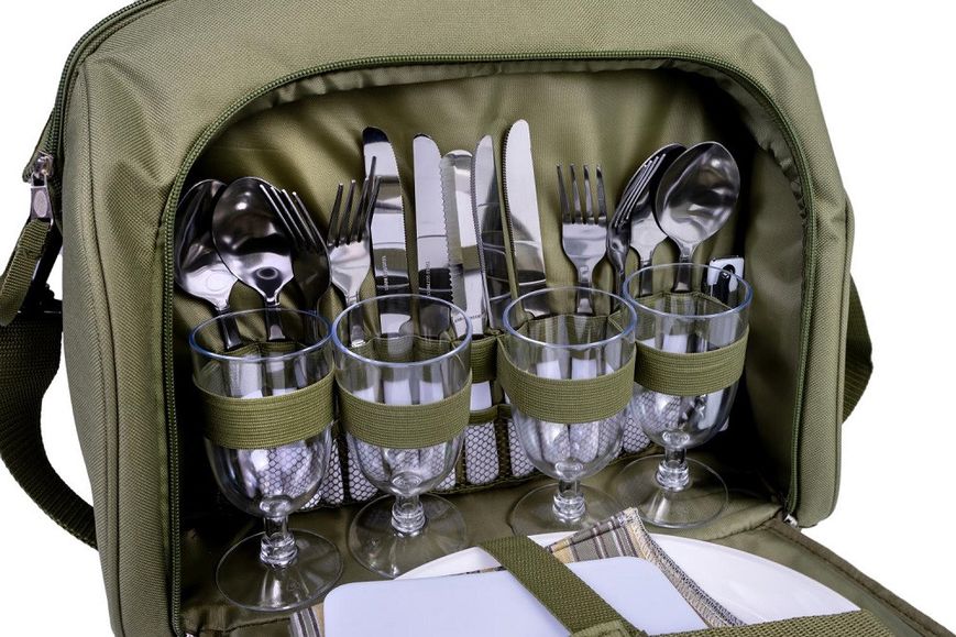Термосумка с Набором посуды для пикника на 4 персоны Ranger Meadow (Арт. RA 9910) RA 9910 фото