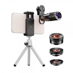 Набор объективов для смартфона Apexel APL-22X105-4IN1 APL-22X105-4IN1 фото