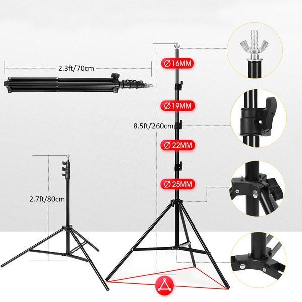 Студійні ворота тримач фону 2.6 х 3 м.Profi-light DFS-2630 Сумка-чохол 71041 фото