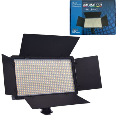 Відеосвітло LED освітлювач Varicolor PRO LED U600+ (3200-5600K) Повна комплектація 1429 фото