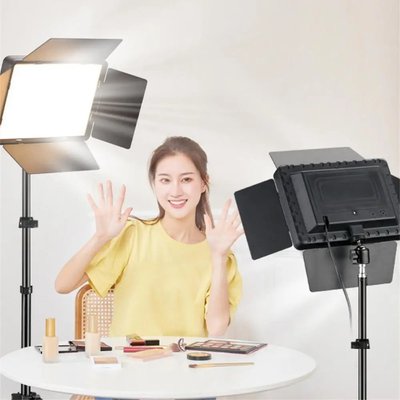 Світлодіодна панель Camera light RL-900 лампа для відео та фото 3000k-6500k з пультом ДУ 1389 фото