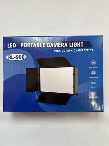 Светодиодная панель Camera light RL-900 лампа для видео и фото 3000k-6500k с пультом ДУ 1389 фото