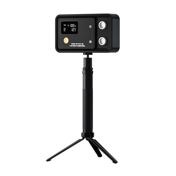 Видеосвет RGB CRI 97+ 2500-8500К 12Вт Telesin TE-RGB-001 3998 фото