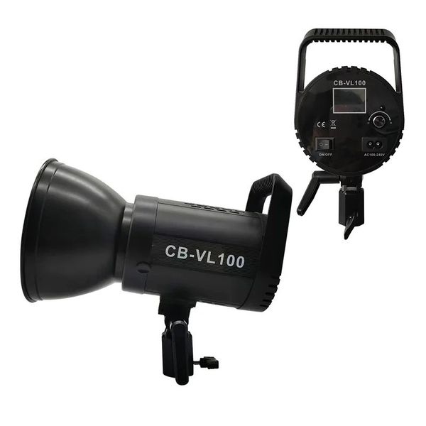 Профессиональный постоянный свет Led light CB-VL 100 Студийная видео лампа, стробоскоп для фотосъемки 1390 фото