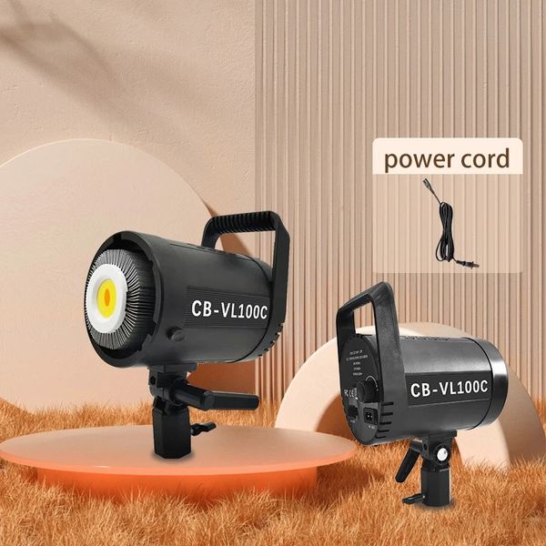 Профессиональный постоянный свет Led light CB-VL 100 Студийная видео лампа, стробоскоп для фотосъемки 1390 фото