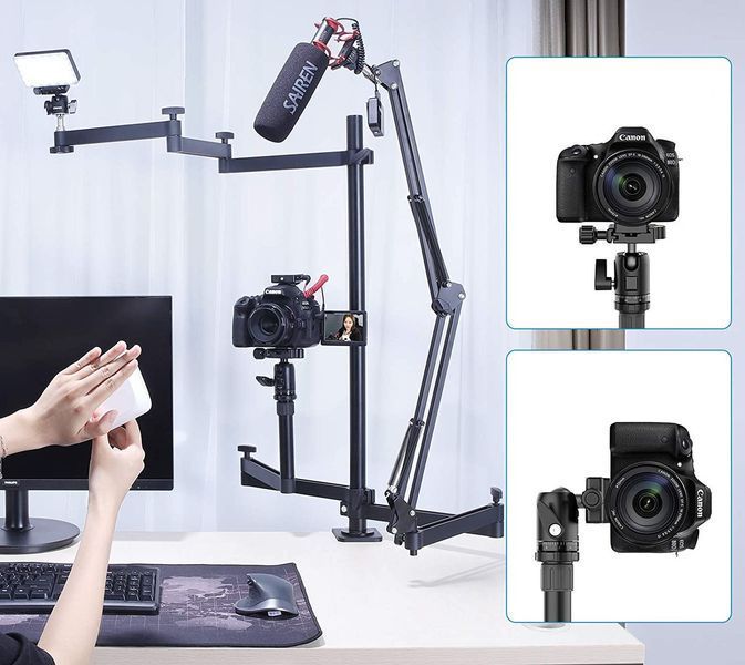 Стойка-держатель для камеры микрофона света Ulanzi UURig Universal Desktop Livestream Stand 3167 фото